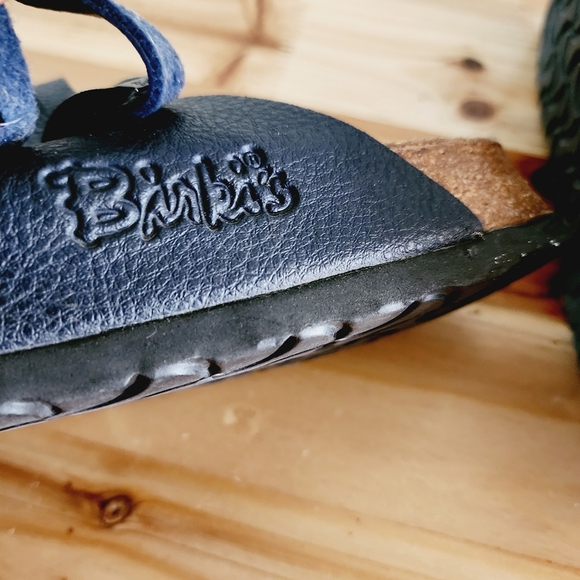 Birkenstock Birki’s Camden Black Double Buckle Clog Sandals - Picture 6 of 9